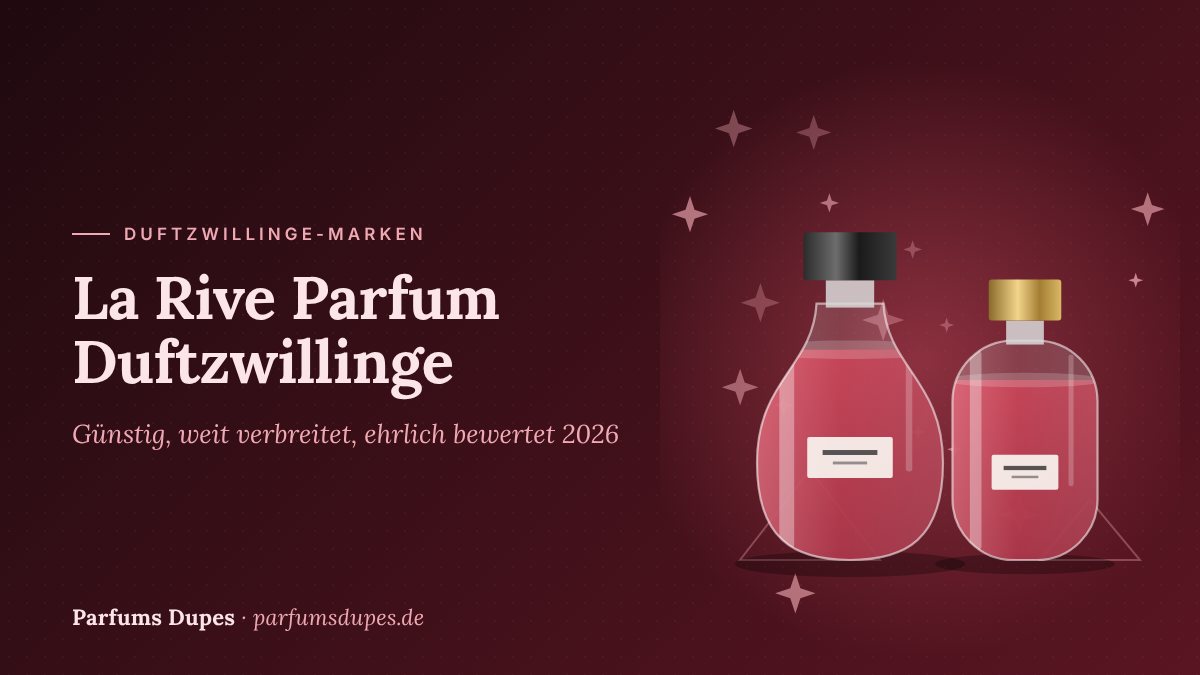Titelbild: La Rive Parfum Duftzwillinge – günstig, weit verbreitet, ehrlich bewertet 2026