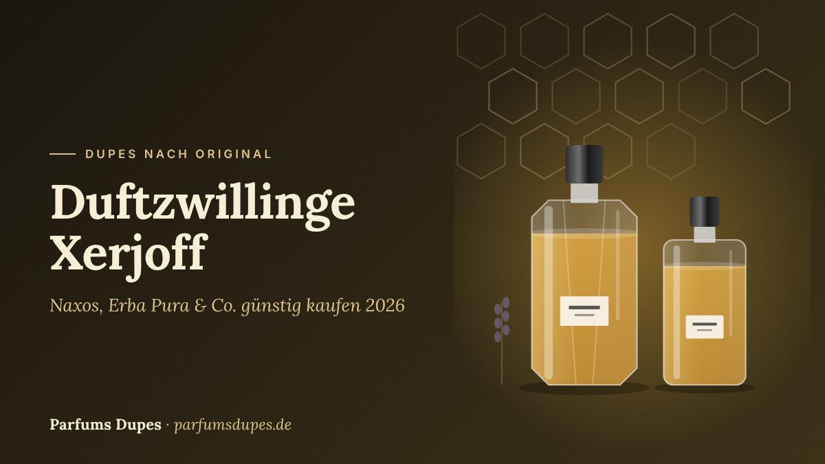 Titelbild: Duftzwillinge Xerjoff – Naxos, Erba Pura & Co. günstig kaufen 2026