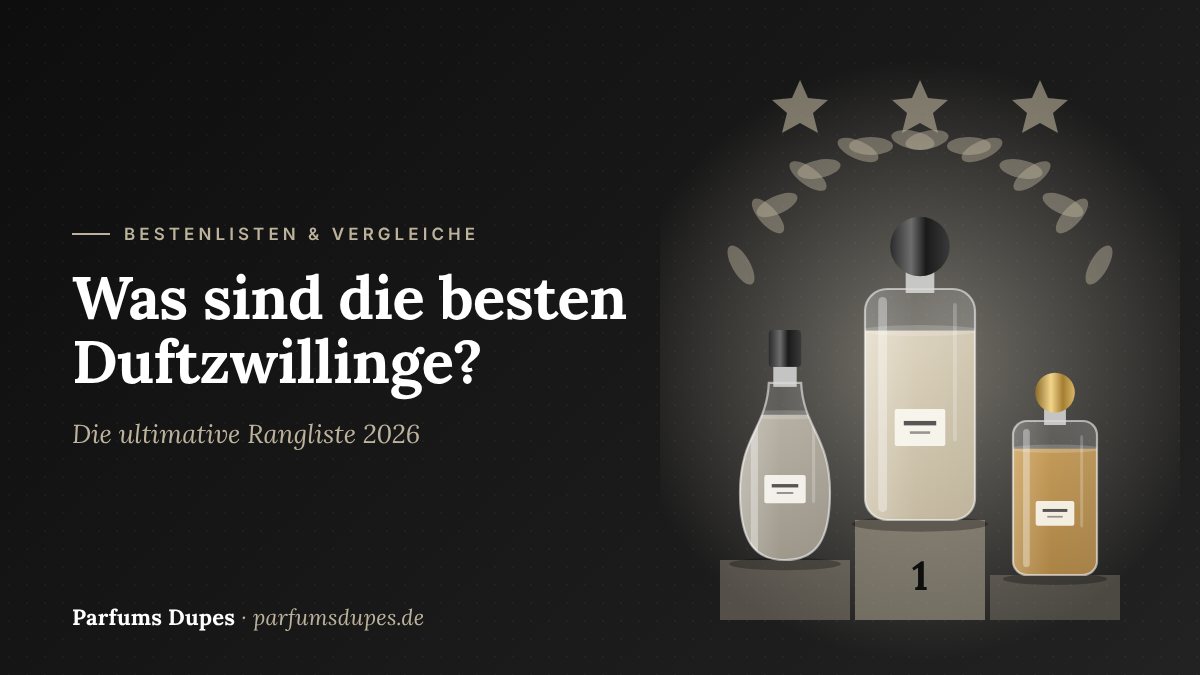 Titelbild: Was sind die besten Duftzwillinge? – die ultimative Rangliste 2026